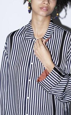 ✨美品✨TOGA PULLA 20SS 半袖シャツ ゼブラ柄 総柄 38 M