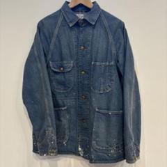 日本人気超絶の 美品)orSLOW メルカリ - ペイント加工 デニムジャケット ジャケット・アウター