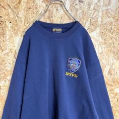 00's US古着NYPD支給品 ニューヨーク警察 実使用 刺繍ワッペン ポリス