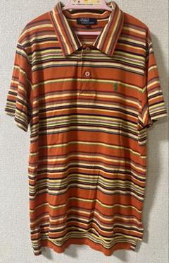 Polo by Ralph Lauren ボーダーシャツ　オレンジ　140