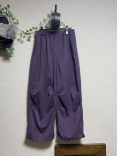 TENDER PERSON 24AW パープル ワイドパンツのサムネイル