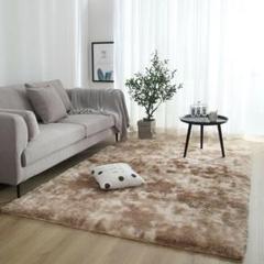 上品★100x140cm★長方形ラグ 洗えるラグ 滑り止め付 カーペット
