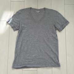 UNUSED Vネックカットソー gray size1