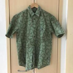 【即完売モデル】ステューシー　ペイズリー柄　ラガーシャツ　襟切り替え　M. デットストック！ STUSSY ステューシー ペイズリー柄 ラガー