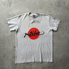 80s NIKE ナイキ ヴィンテージtシャツ USA製 日の丸 カタカナナイキ