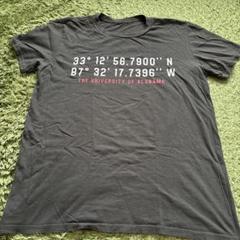 THE UNIVERSITY OF ALABAMA Tシャツ 黒