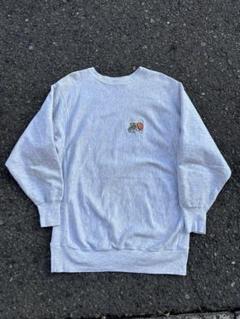 アメリカ　バスケ　リバースウィーブ 90s USA製 90s Champion Crazy Pattern R/W Sweatshirt 