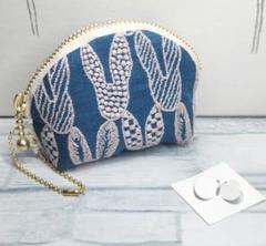 ミナペルホネン ✲︎ミニポーチ✲︎ シェルポーチ ハンドメイド