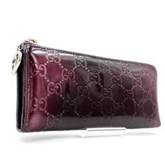 GUCCI エナメルレッド長財布 GGパターン 楽天市場】【中古】【良い】 GUCCI グッチ グッチシマ ラブリー
