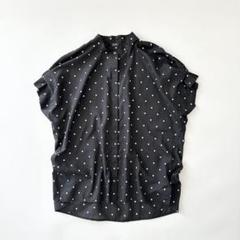 2023.極美品☆ジャーナルスタンダードレサージュ 花柄 タックスリーブ シャツ journal standard L'essage（ジャーナルスタンダードレサージュ