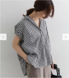 アーバンリサーチドアーズ 半袖ワイドタックシャツ チェック