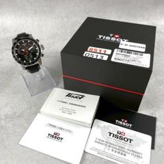 【稼働/未使用級】TISSOT ティソ 箱付き クォーツ 腕時計 クロノグラフのサムネイル