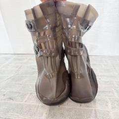 そ　シューズカバー　防水　レインカバー 22〜23cm ブラック　履きやすい