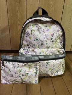 未使用】Lesportsac フェアリーガーデンボタニカル リュック
