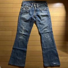 TRUE RELIGION ストレートデニム TRUE RELIGION ストレートデニム 29 - メルカリ