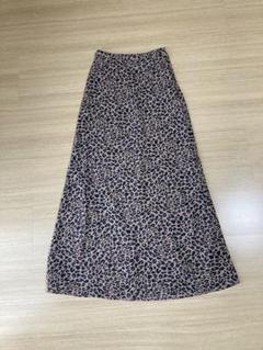 ココディール ヒョウ柄ロングスカート