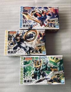 魔神創造伝ワタル 龍神丸 麒麟丸 風神丸 (初回限定版) プラモデル 三体セット