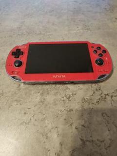 PlayStation Vita - 【液晶美品】PlayStationVita Wi-Fi レッド PCH-1000 USED PS Playstation vita Wi-Fi model Cosmic Red PCH-1000