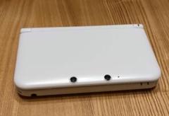 任天堂3DSLL 人気のホワイト:箱無:美品:動作確認済:取説有:ソフト付き