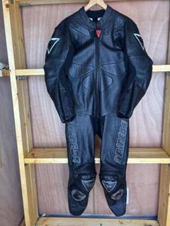 Dainese ブラック革ツナギ　セパレートタイプ Dainese ブラック革ツナギ セパレートタイプ バイクウェア・装備
