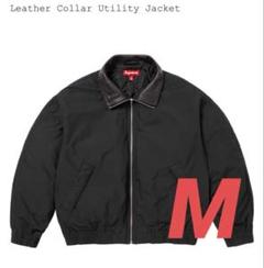 ジャケット・アウター supreme leather collar utility jack Supreme Leather Collar Utility Jacket (SS25) Black メンズ
