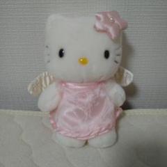 ハローキティ ぬいぐるみ エンジェル ピンクドレス付き