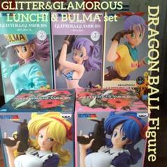 ドラゴンボール フィギュア グリッター グラマラス ランチ ブルマ セット
