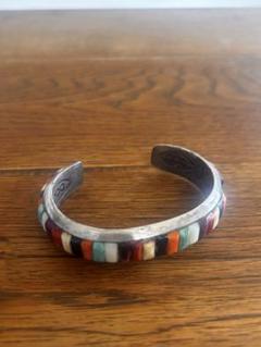 レイアダカイ　バングル×リング　セット売り Hummingbirds'hill shop / RAY ADAKAI DOUBLE STAMP BANGLE 130mm-A