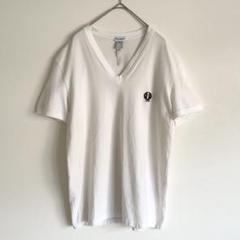 【一点物・美品】D&G ドルガバ VネックTシャツ イタリア DGロゴ Lサイズ
