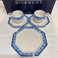 GIVENCHY 八角　カップ&ソーサー6客　プレート5皿(箱付) GIVENCHY カップ＆ソーサーセット＋プレート 2客セット - メルカリ