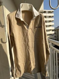 90’S美品Champion 伊藤忠商事ラガーシャツ ベージュLサイズ 90'S美品Champion 伊藤忠商事ラガーシャツ ベージュLサイズ