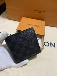 ルイヴィトン 折り財布 グラフィット ダミエ