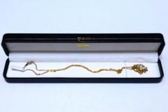TASAKI田崎真珠 パール×リーフ SV925ネックレス 箱付き 41169
