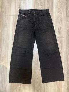 パンツ DIESEL Straight Jeans D-Rise 09j96 23/30 Relaxed Jeans - D-Rise | ブラック/ ダークグレー | メンズ