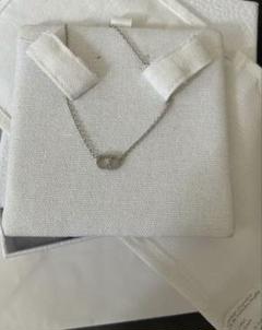 Dior シルバーチェーンネックレス