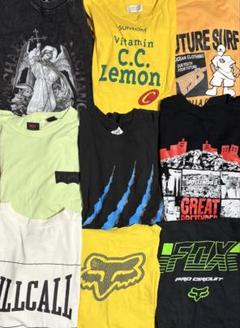 古着Tシャツまとめ売り　9点　セット　アソート　卸ベール Tシャツ fox