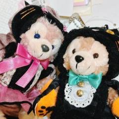 ダッフィー　シェリーメイ　ぬいぐるみバッジ