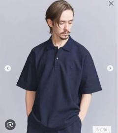 LACOSTE 別注 BEAUTY&YOUTH 1トーン ポロ ネイビー M - メルカリ