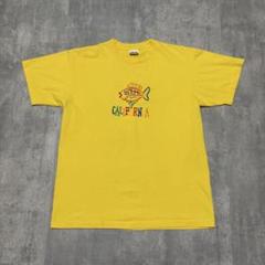 90s anvil USA製　ヴィンテージ　Tシャツ　魚　カルフォルニア　刺繍