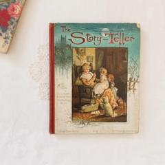 愛らしさいっぱいのアンティーク絵本❀洋書　挿画 アート　ビンテージ　古書　植物画 愛らしさいっぱいのアンティーク絵本❀洋書 挿画 アート