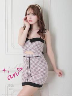 an バックリボンドレス キャバドレス