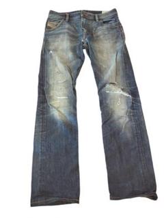 定価42900円 DIESEL D.N.A. 高級モデル　ダメージ加工デニム DIESELディーゼルDNA THOMMER ストレッチスキニーデニム 30