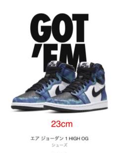 NIKE AIR JORDAN 1 HIGH OG TIE-DYE 23cm
