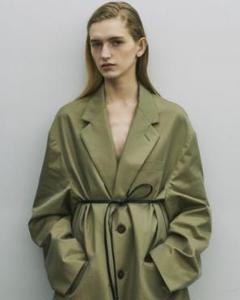 stein 22ss Long Tailored Jacket ベージュ　s