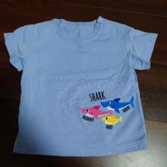 GU ベイビーシャーク　Tシャツ　80cm
