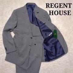 新品タグ付き！REGENT HOUSE　洗えるスーツセットアップ　グレー　Lのサムネイル
