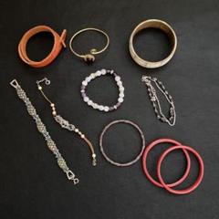 コスチュームジュエリー　10点セット（ブレスレット）
