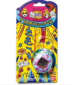 【未使用】BANDAI 1996年 初代たまごっち　水色＋ピンク　希少 BANDAI たまごっち 初代 当時物 時計柄 水色＋ピンク1996年 稀少