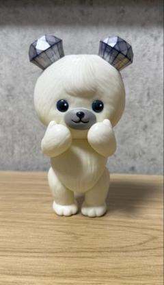 MAMES JEWEL BEAR custom ソフビ くまのアイス ヨシモトマメズ】ソフビ：くまのアイス 吉本興業コラボ 「鎖