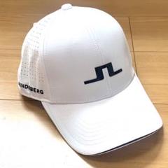 J.Lindebergゴルフキャップ★Ｗｈｉｔｅ　新品未使用